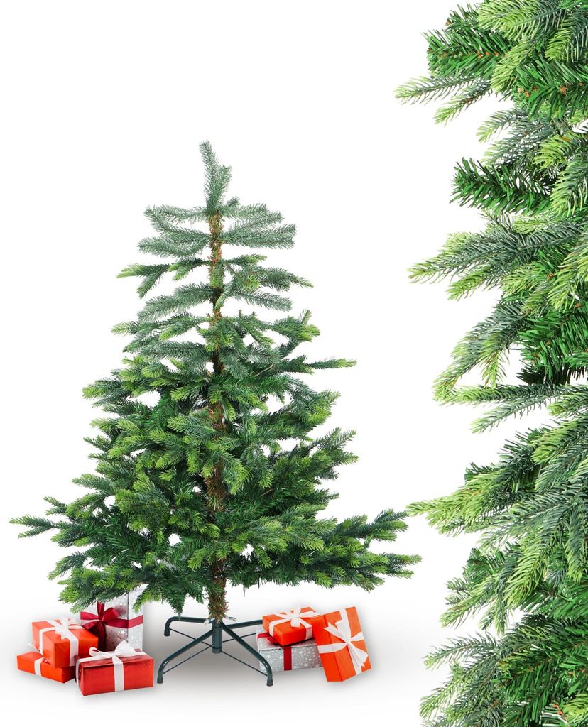 BonTree Fichte künstlicher Weihnachtsbaum ohne LED Christbaum : 120 cm : Baum