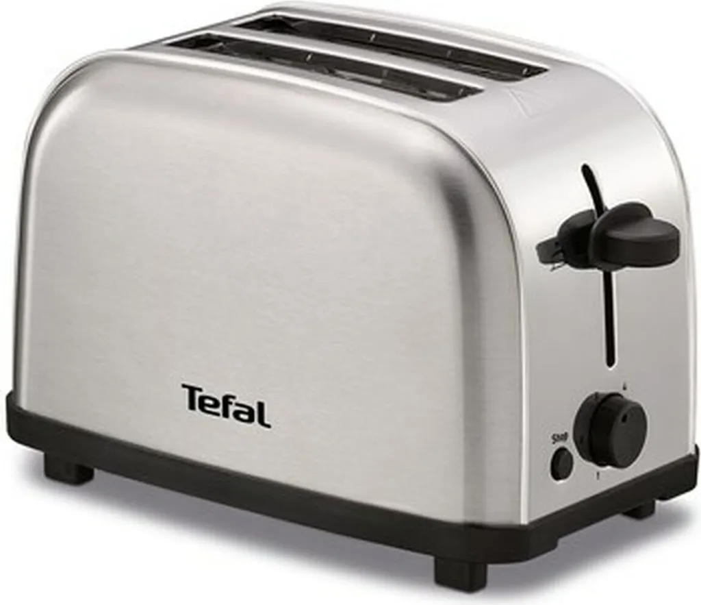 Tefal Ultra Mini grille-pain Inox 2 tranches : Compact & design