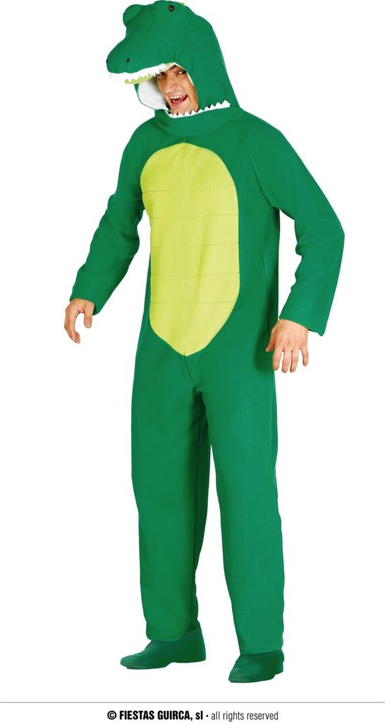 Krokodil Onesie, Größe: 52 - 54 (L) Farbe: Grün Produktbild 