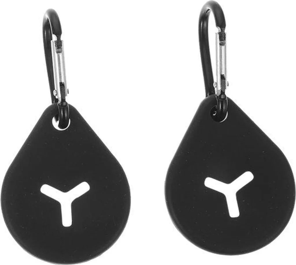 Support sacs déjections pour laisse de chien - Pack de 2 en silicone