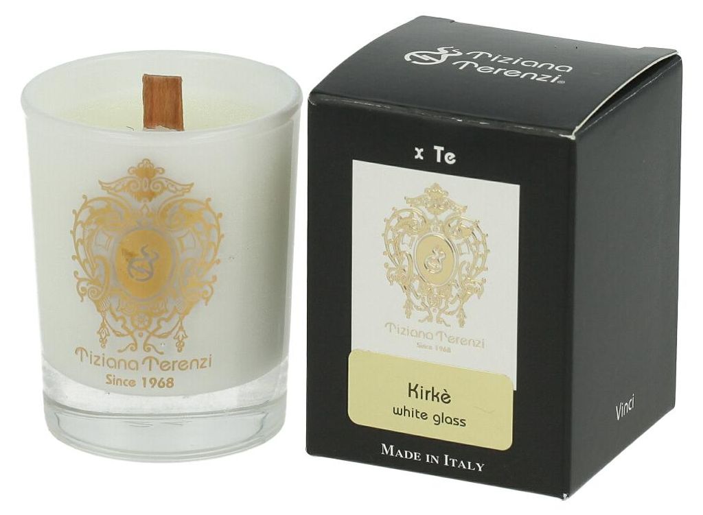 Tiziana Terenzi Kirkè Scented Candle in White Glass 40 g Obrázek produktu 
