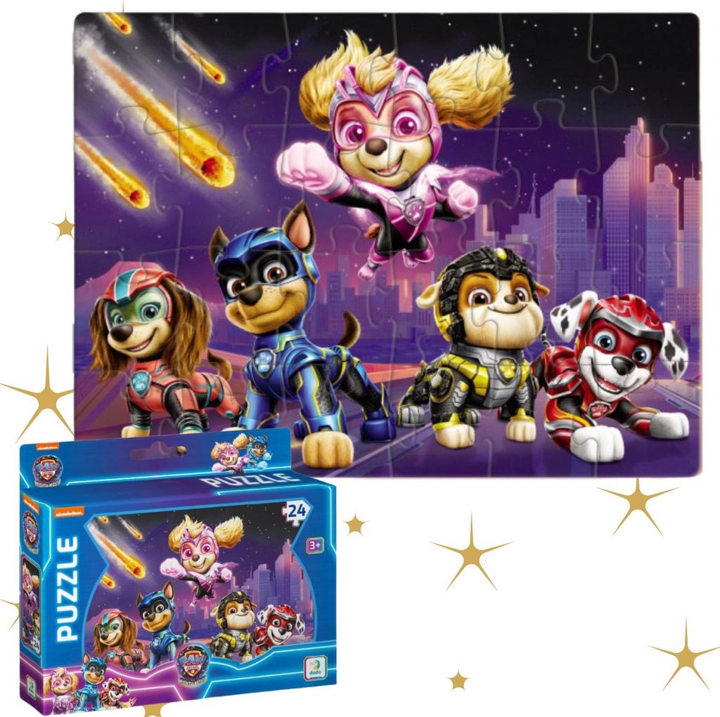 Paw Patrol Adventure Time Puzzle 24 Teile Puzzle Für Die Jüngsten