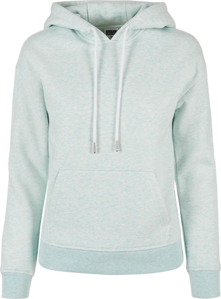 Urban Classics Ladies - MELANGE Hoody aqua - 4XL