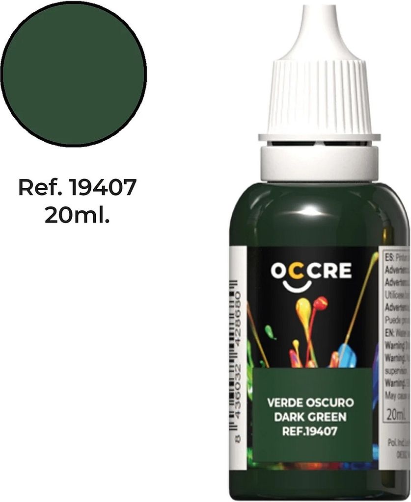 Ocolor Dark green 20 ml Produktbild 