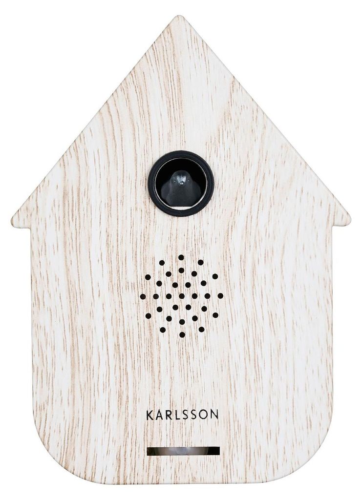 Karlsson - Ornament Sound Box Modern Cuckoo - Weiß - Produktbild 