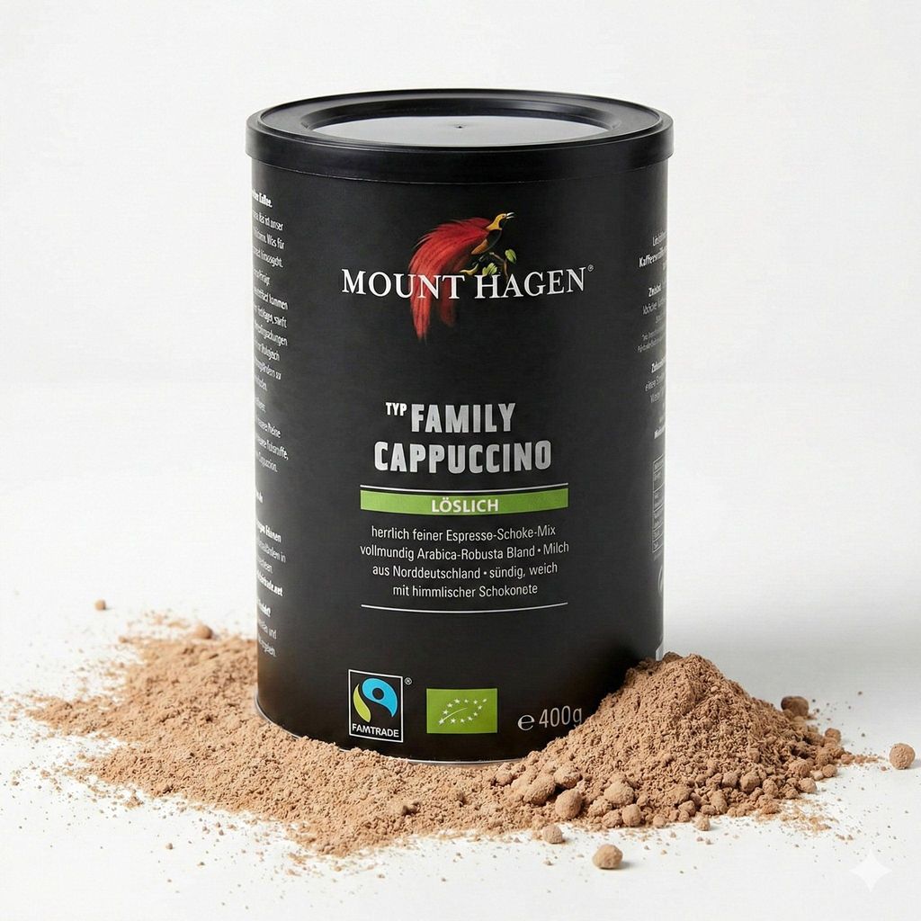 Mount Hagen  Cappuccino - 400g Dose Produktbild 