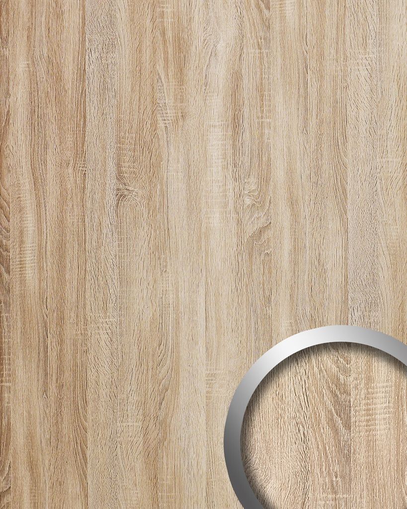 WallFace 25544 OAK TREE Light Nature Wandpaneel in Holz Optik matt beige 2,6 m2
