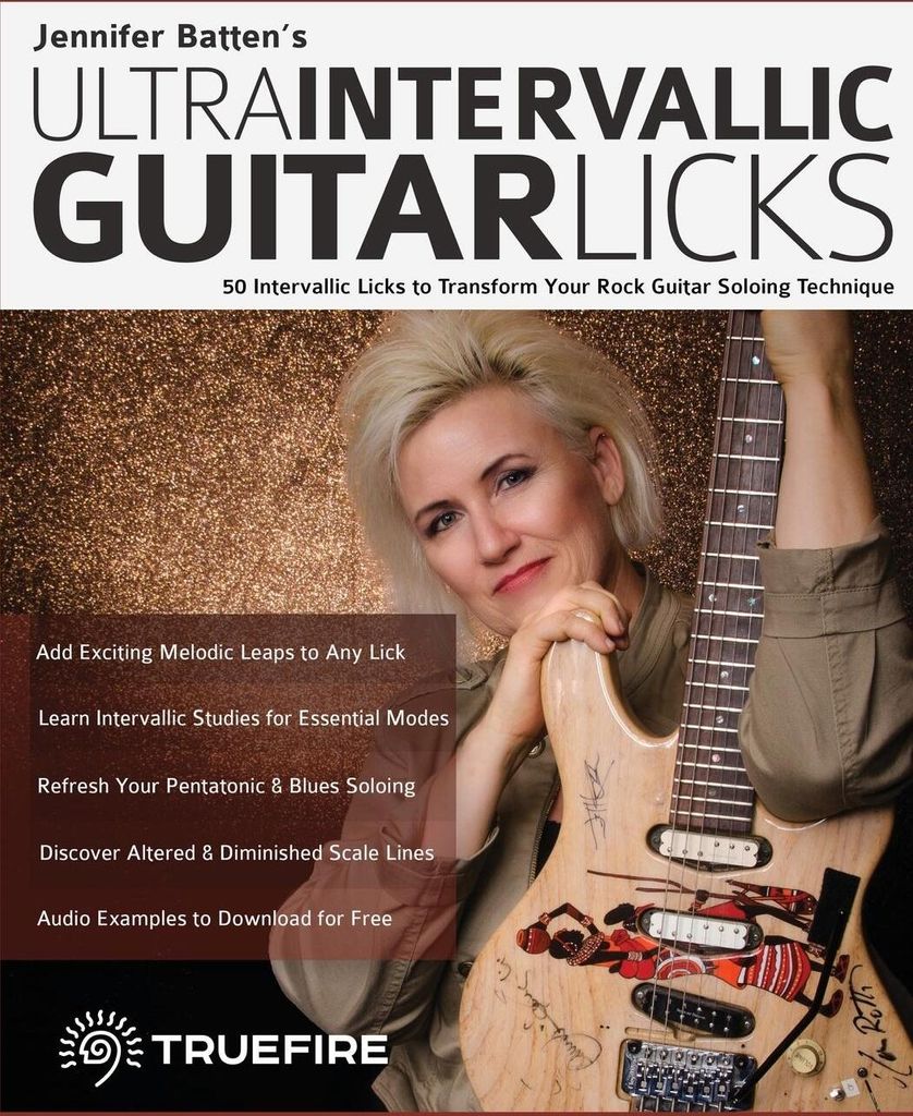 Jennifer Batten's Ultra-Intervallic Guitar Licks