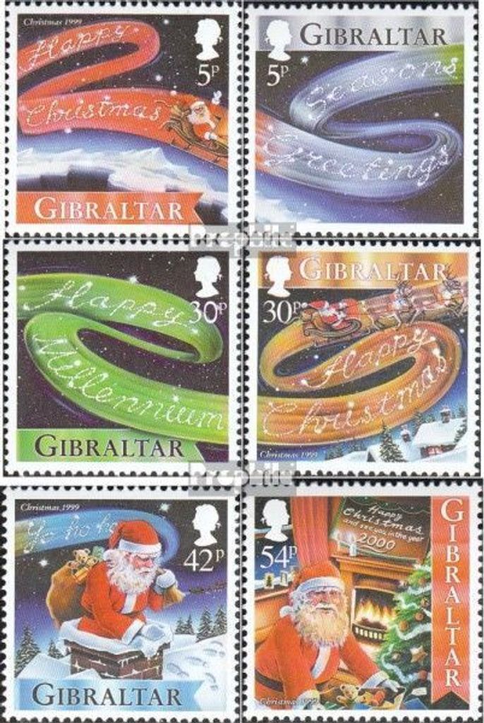 Briefmarken Gibraltar 1999 Mi 895-900 (kompl.Ausg.) Produktbild 