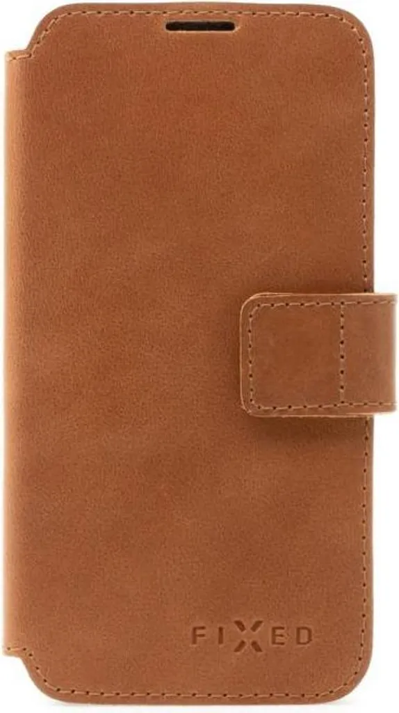 FIXED ProFit pour Samsung Galaxy S24 marron - Étui en cuir véritable