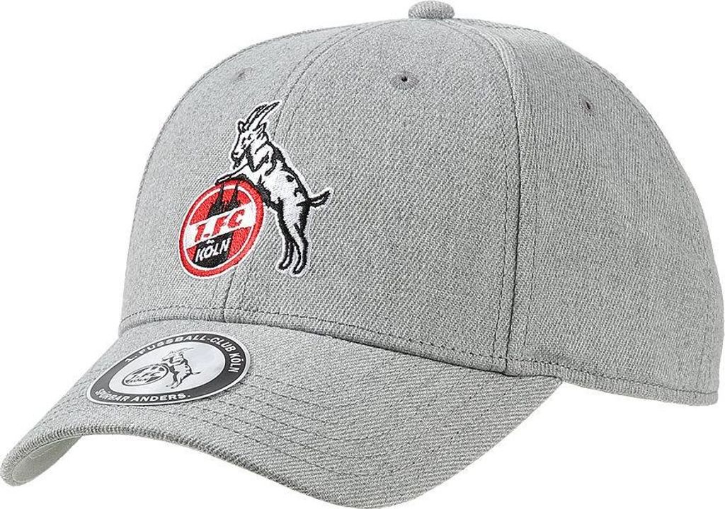 1. FC Köln Cap "Basic Logo" grau