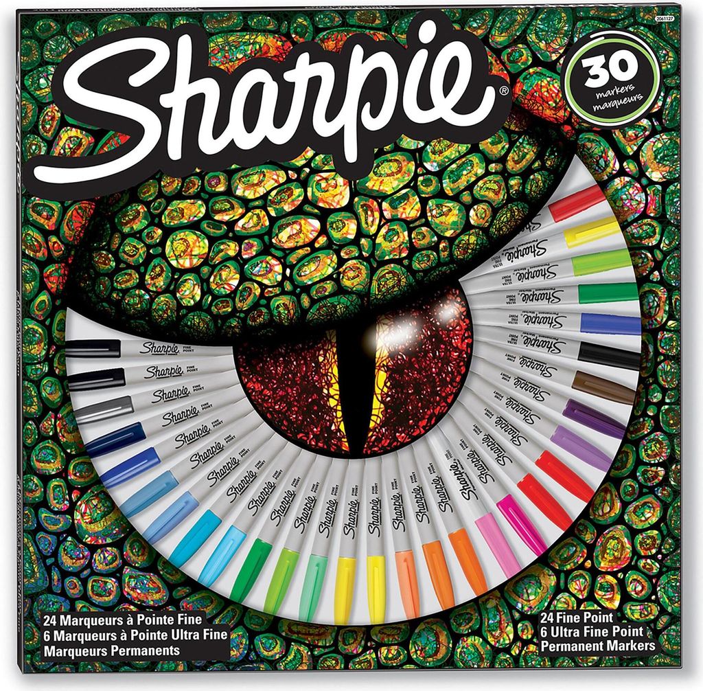 Set de marqueurs permanents Sharpie | couleurs exclusives | Image du produit 