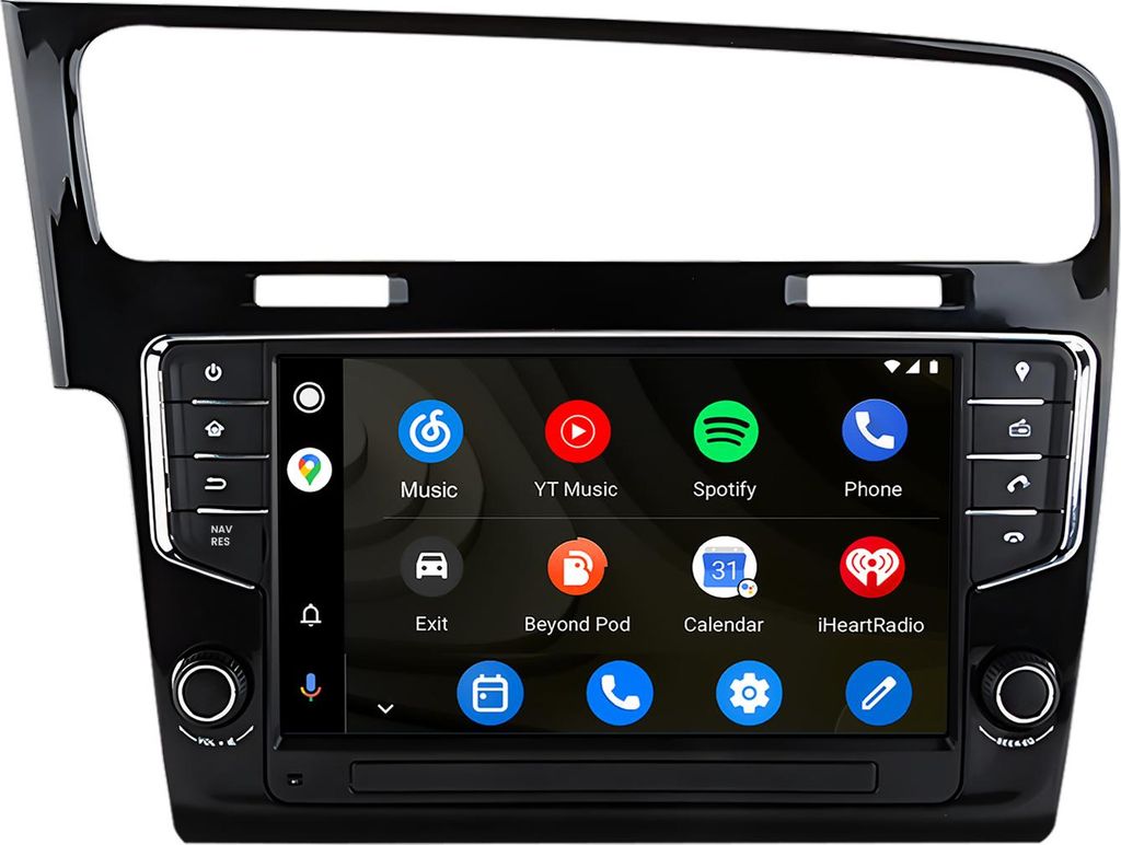 Android Autoradio 7  Zoll 64 GB für VW Golf 7 2012–2017 mit Produktbild 