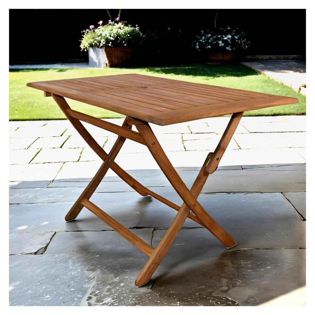 Gartentisch Callao, 120x70 cm, Akazienholz, rechteckig