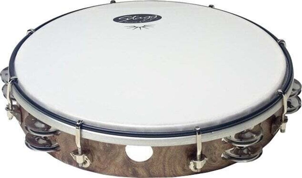 Stagg TAB-210P/WD Natural 10" Tambourin avec membrane Image du produit 