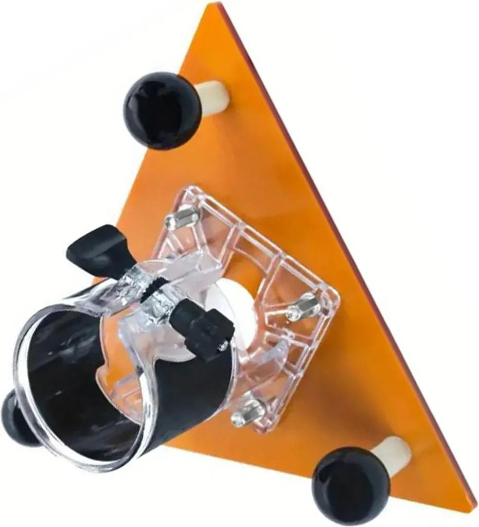 Plaque d'équilibrage ABS pour chanfreinage, base stable 65mm robuste