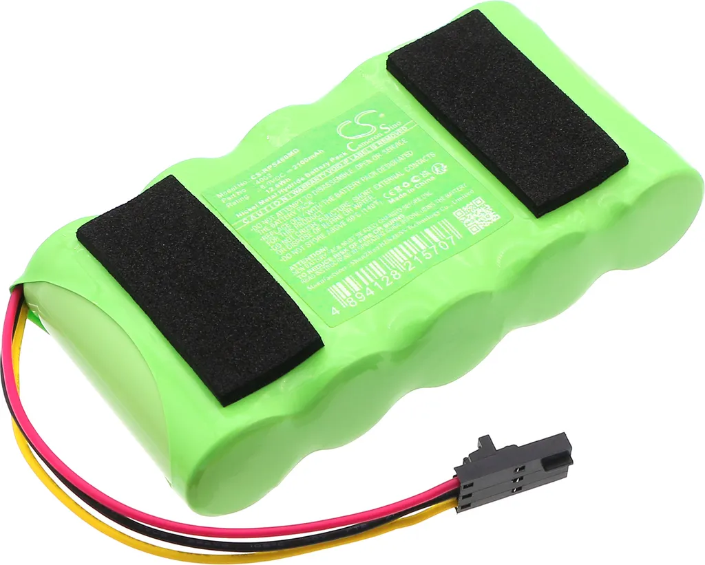 Batterie de rechange Ni-MH pour moniteur Respironics série 4003 et 5996