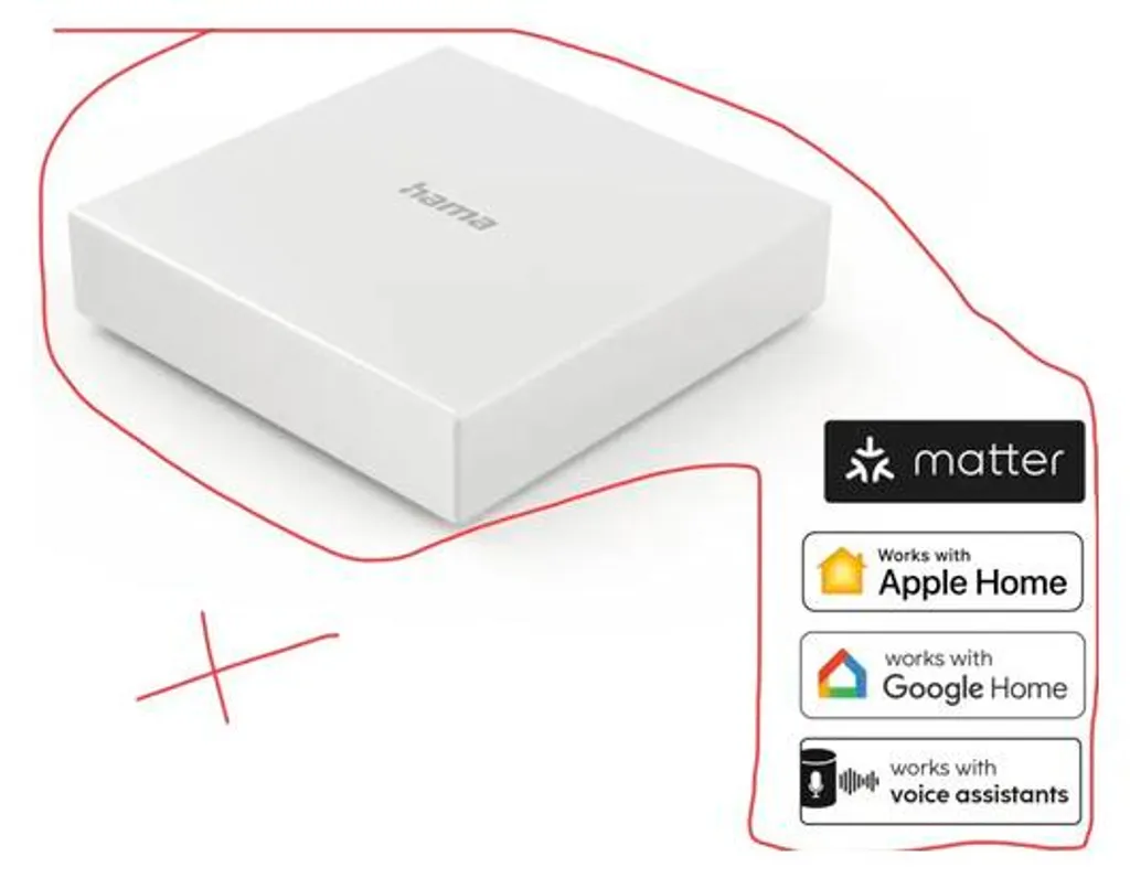 Hub Connecté Hama 00176637 avec Technologie Matter et Protocole Thread - 8
