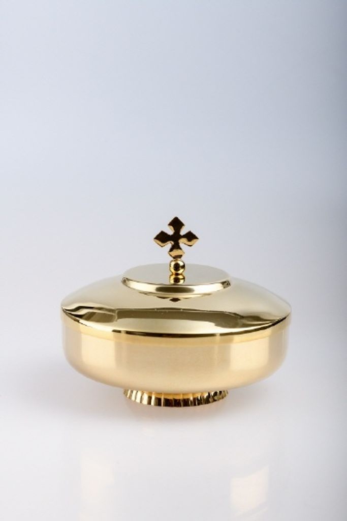 Ciborium vergoldet Ø 15 cm H 12,5 cm