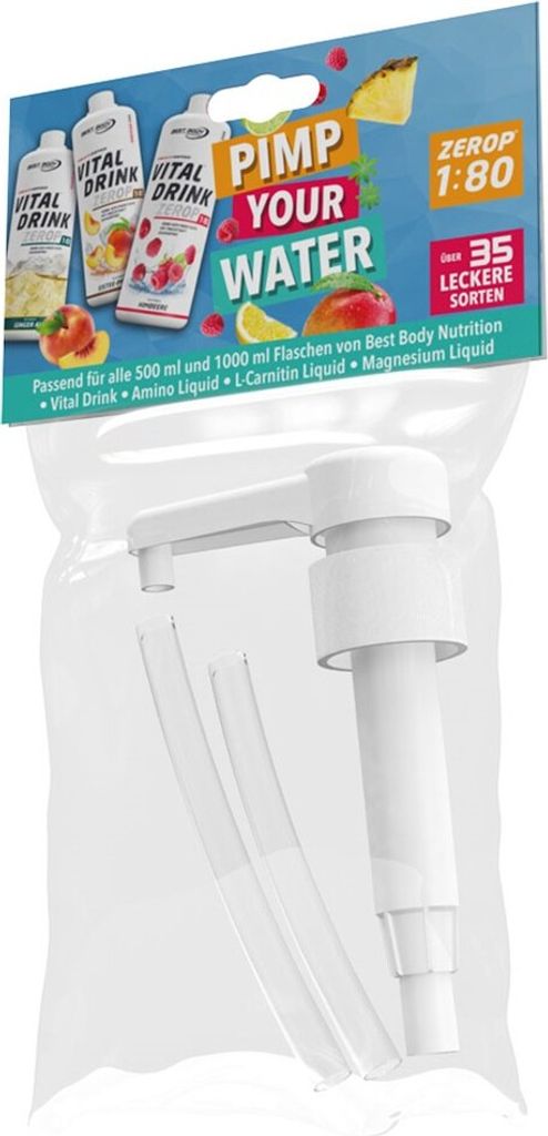 Best Body Nutrition - Dosierpumpe für 2 Flaschengrößen: 500 Produktbild 