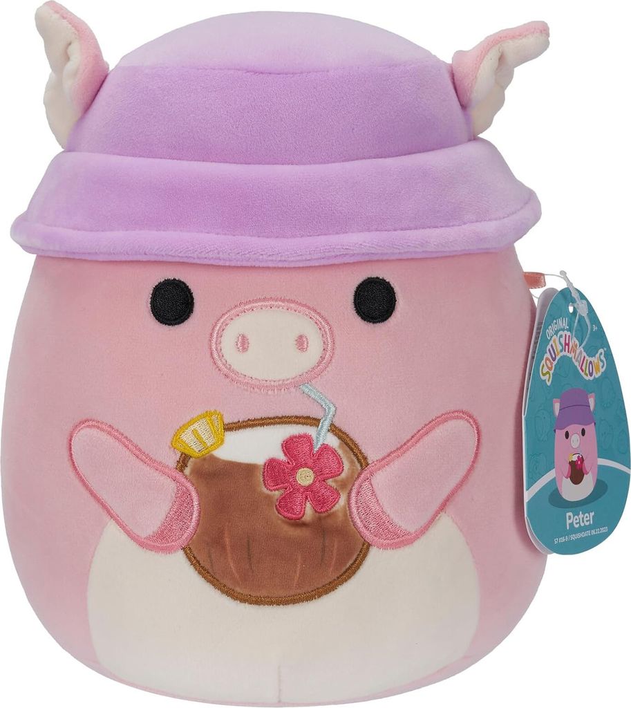 Squishmallows 19 cm (7,5") - Serie 18 - Peter das rosa Produktbild 
