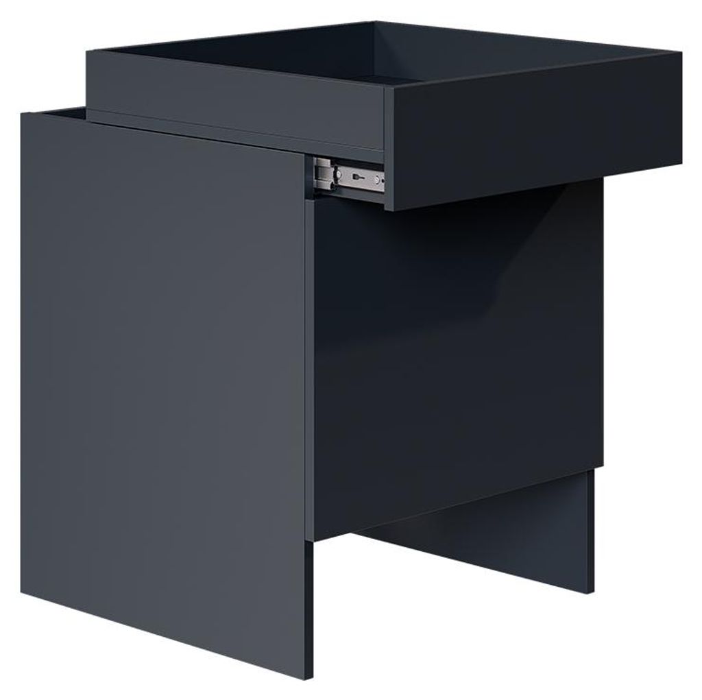 Saugroboterschrank  Vicco Dustin Anthrazit 50 x 67.5 cm mit Produktbild 