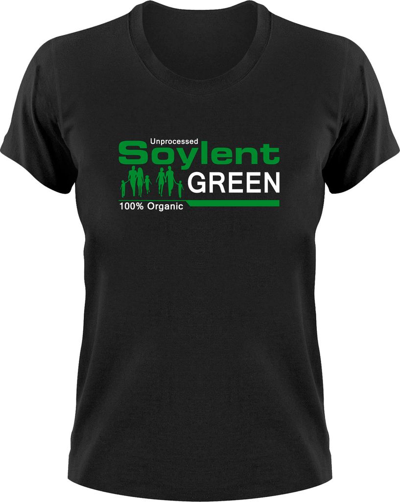 Styletex23 T-Shirt Soylent Green, Jahr 2022 die überleben wollen, Damen schwarz, M