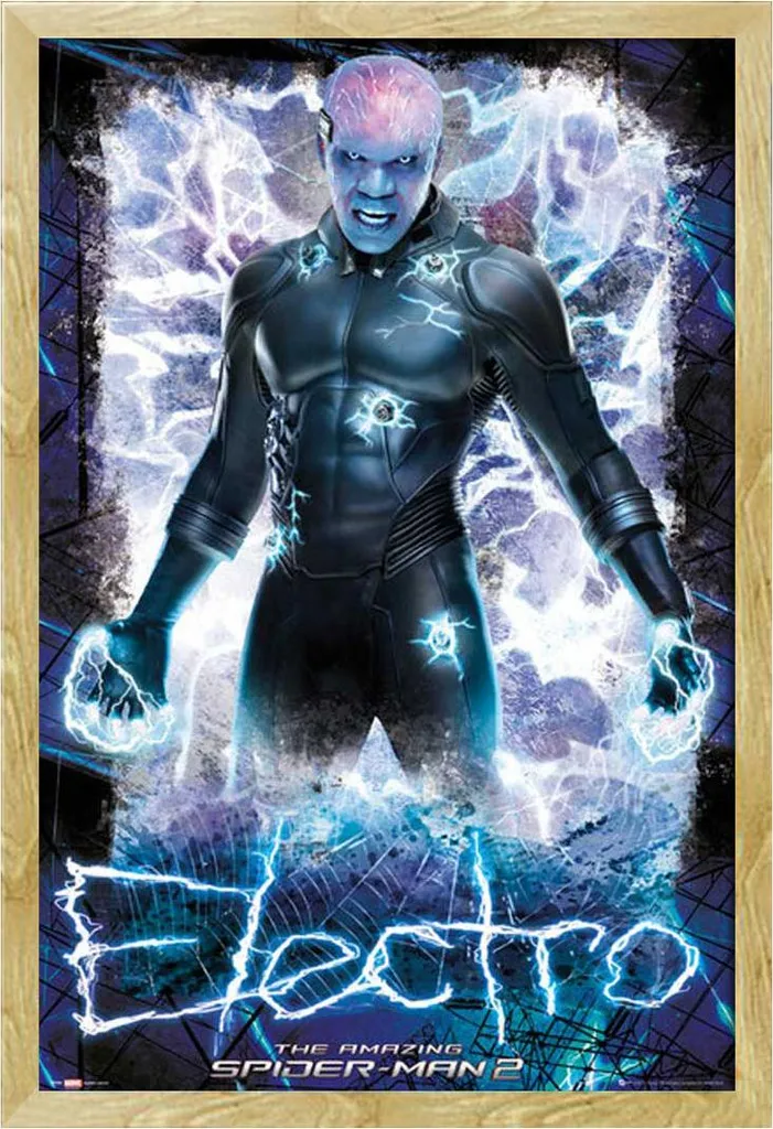 Poster Incorniciato Spider-Man 2 Electro 61x91.5 Cornice Shinsuke® - 1