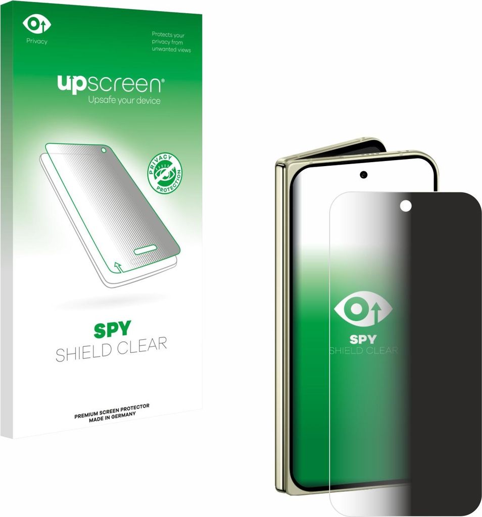 Für Google Pixel 10 Pro Fold Sichtschutzfolie Schutzfolie upscreen Anti-Spy Privacy Sichtschutz Blickschutz Display Schutz Folie Blaulichtfilter