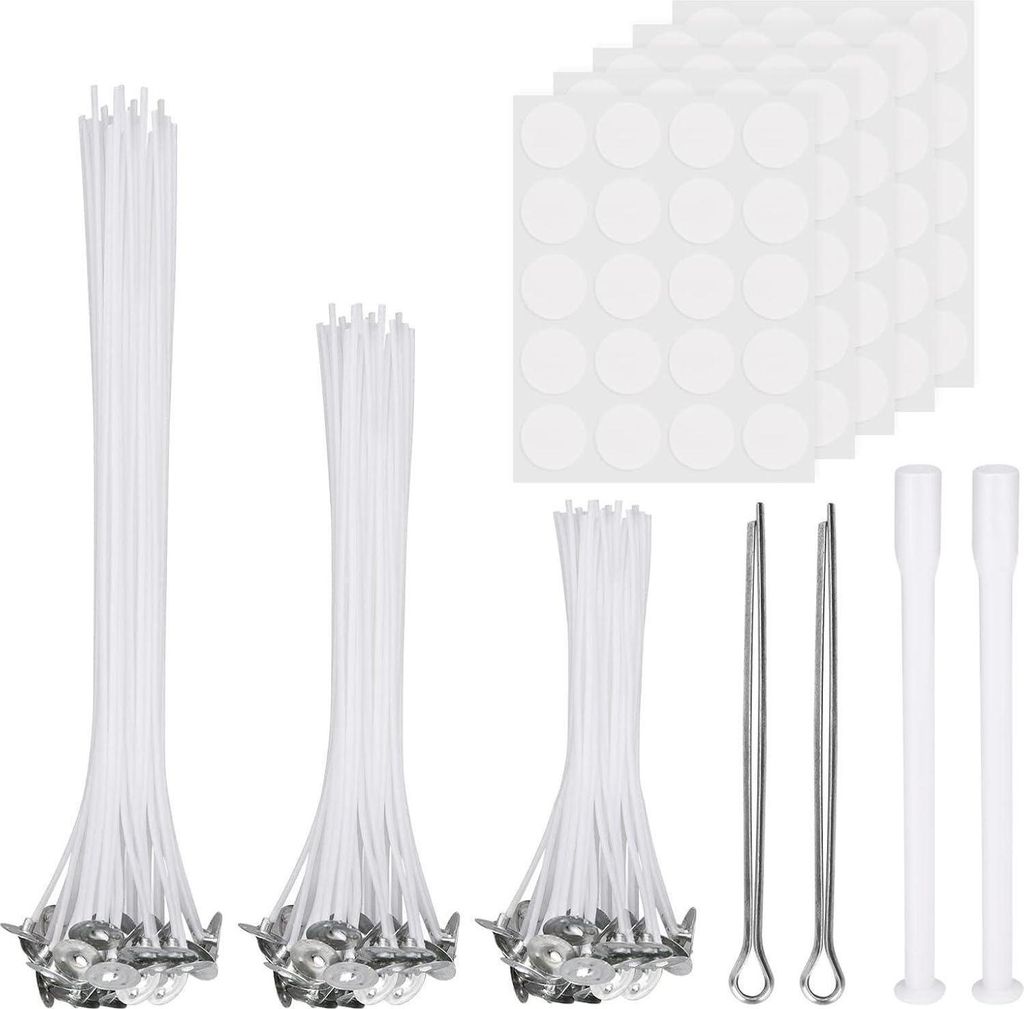 Kerzendocht Set 100 Stück, DIY Kerzen Selber Machen, Produktbild 