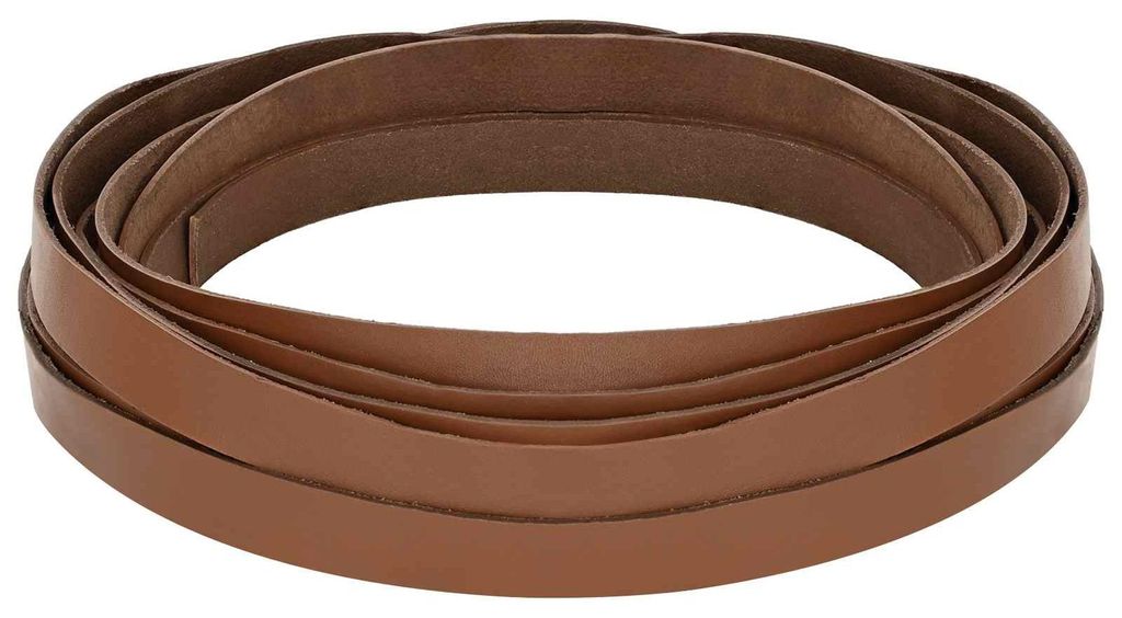 vidaXL Lederriemen Braun 200 x 2 cm Leder