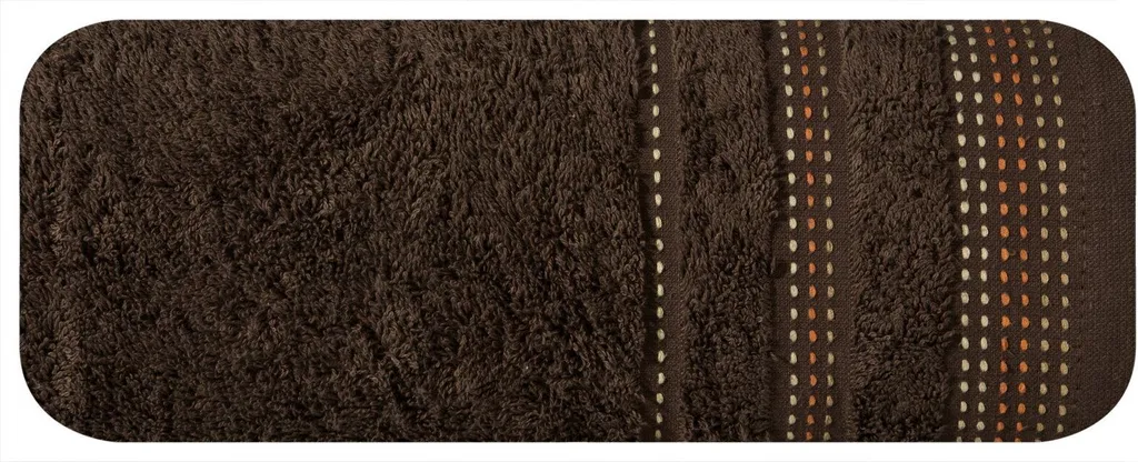 Telo Doccia Eurofirany Pola 70x140 Marrone - Spugna Cotone 500g/m2
