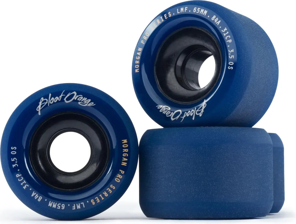 Roues Skateboard Blood Orange Morgan Pro Series 65mm 84a Midnight Navy