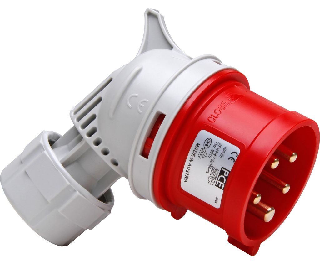 CEE-Winkelstecker 5p.16A Produktbild 