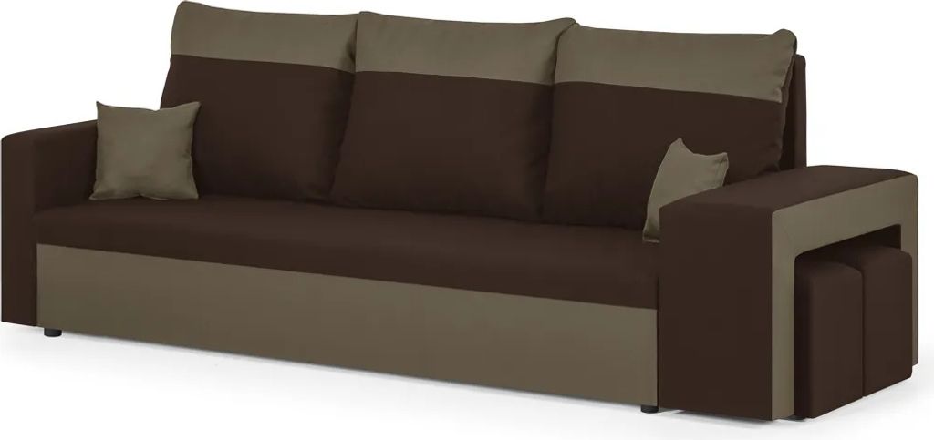 3-Sitzer-Sofa mit Schlaffunktion DAKOTA2 - Produktbild 