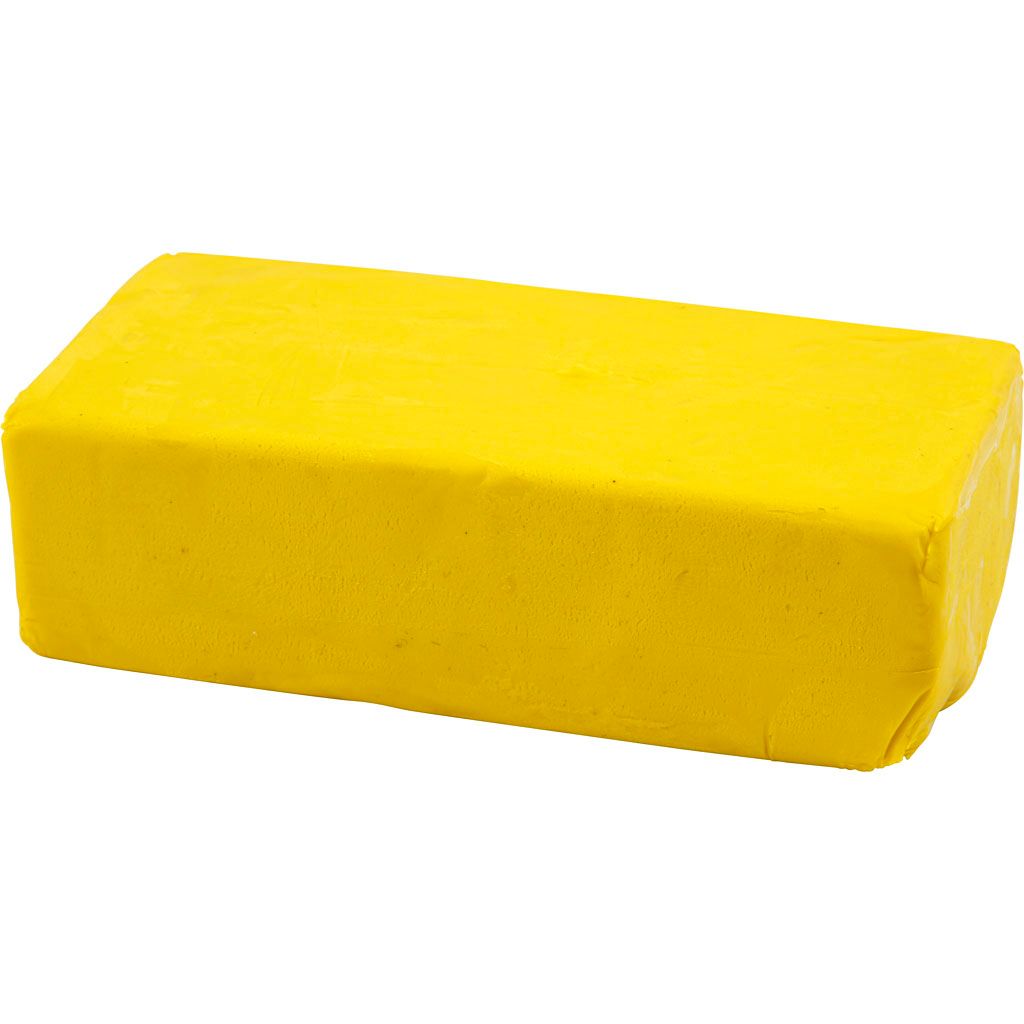 Weicher Ton - Gelb, 500gr.