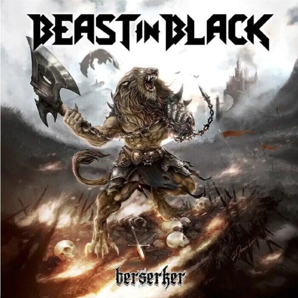 Beast In Black Berserker Album Vinyle Orange Translucide 12 Pouces LP