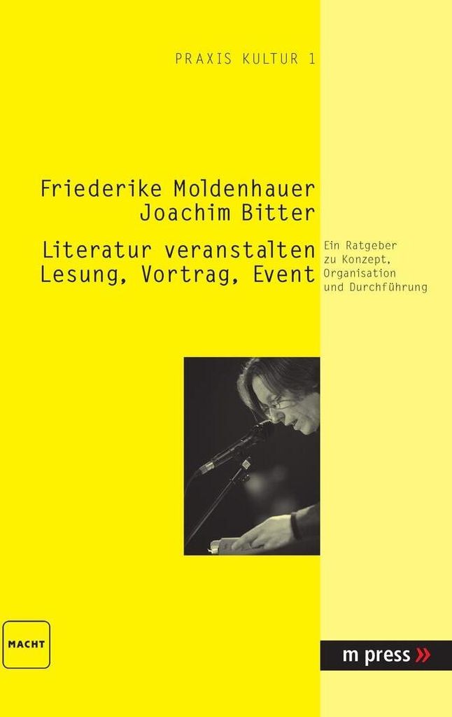 Literatur veranstalten: Lesung, Vortrag, Event