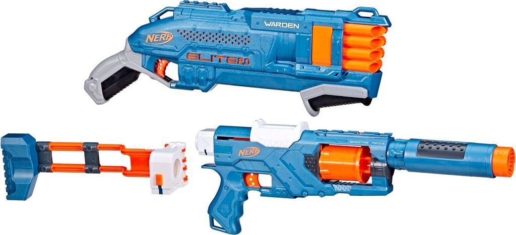 ナーフ ダブルディーラー　セット Amazon.co.jp: Nerf Elite 2.0 ロードアウト 3-ブラスターパック