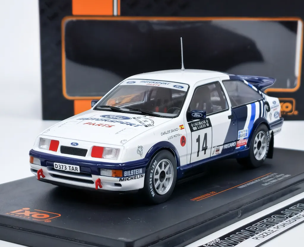 Ford Sierra Cosworth 1:24 Miniature Rallye Réplique Haute Fidélité