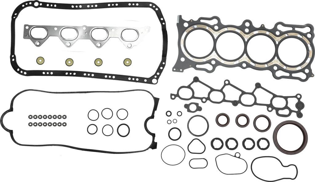 Zylinderkopfdichtungssatz für Honda Motor F22A1 Motordichtungssatz Effizienz Dichtung Gummi Metall 1 Satz Schwarz <