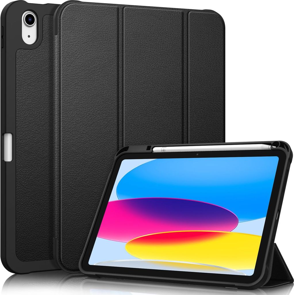 Fintie Hülle für iPad 11. Generation 2025 11 Zoll, iPad 10. Generation 2022 10.9 Zoll - Soft TPU Rückseite Abdeckung Schutzhülle mit eingebaute...