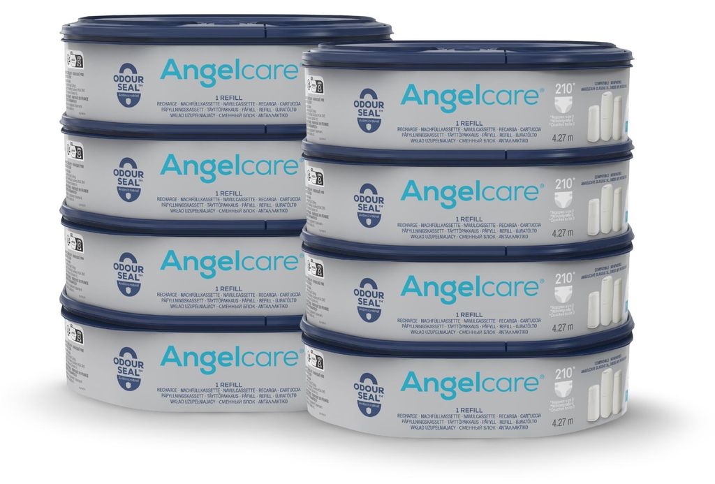 Angelcare Nachfüllkassette für Windeleimer Dress-Up und Produktbild 