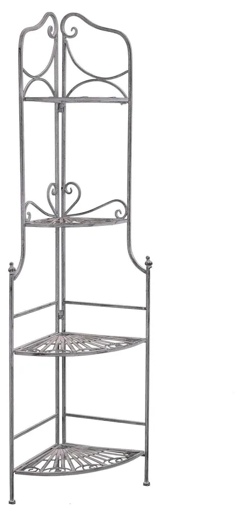 Étagère à 4 niveaux en acier Eleonora DarkSlateGray pour garage et cave