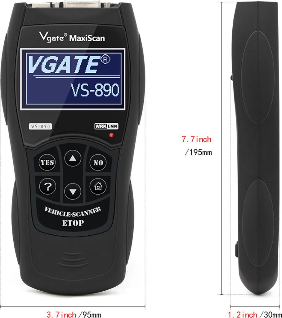 Vgate OBD2 Bluetooth Scanner Professionale - Diagnosi Auto Multimarca