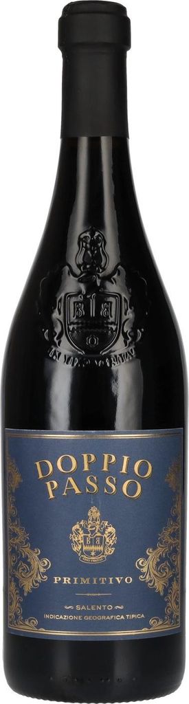1 Flasche Doppio Passo Primitivo Salento IGT Rotwein 13,5% Produktbild 