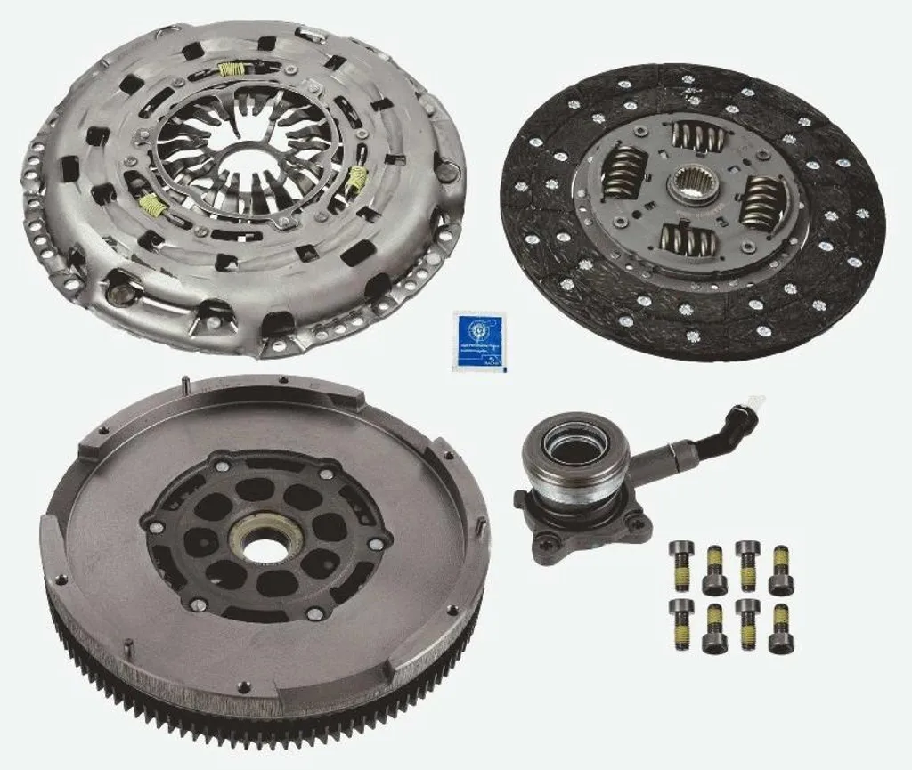 Embrayage Ford Transit 2.2 TDCi 11-18 avec Volant Bi-masse DMF Renforcé