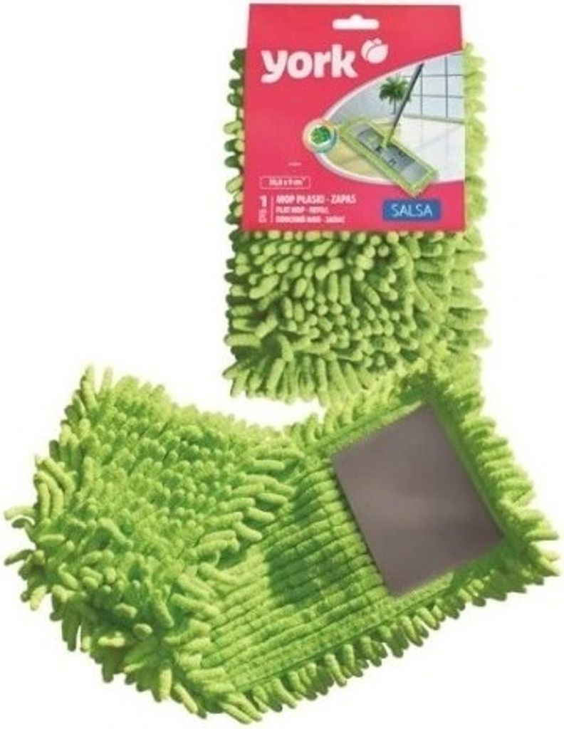 York Ersatzbezug für Flachmopp Salsa aus Mikrofaser
