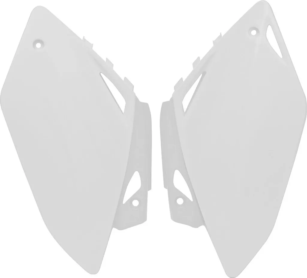 Remplacer vos Plastiques Rayés : Panneaux Blancs Honda CRF 450 R 07-08