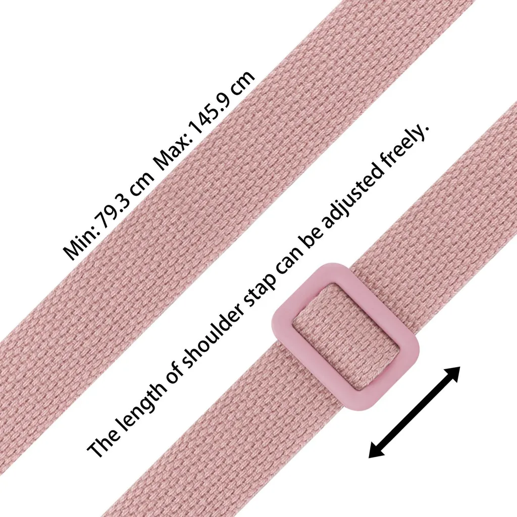 Cadorabo custodia protettiva per Samsung Galaxy A81 / NOTE 10 LITE / M60s cover in rosa custodia a catena per cellulare cavo regolabile in lunghezza - 3
